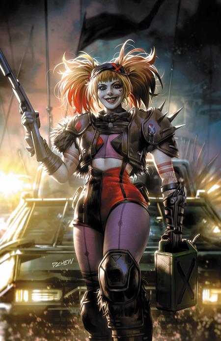 HARLEY QUINN #66 CVR D DERRICK CHEW CARD STOCK VAR