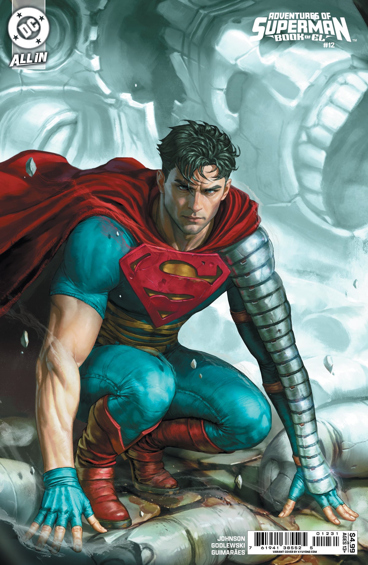 ADVENTURES OF SUPERMAN BOOK OF EL #12 (OF 12) CVR C KYUYONG EOM CARD STOCK VAR | DC COMICS | Comicbookeroo