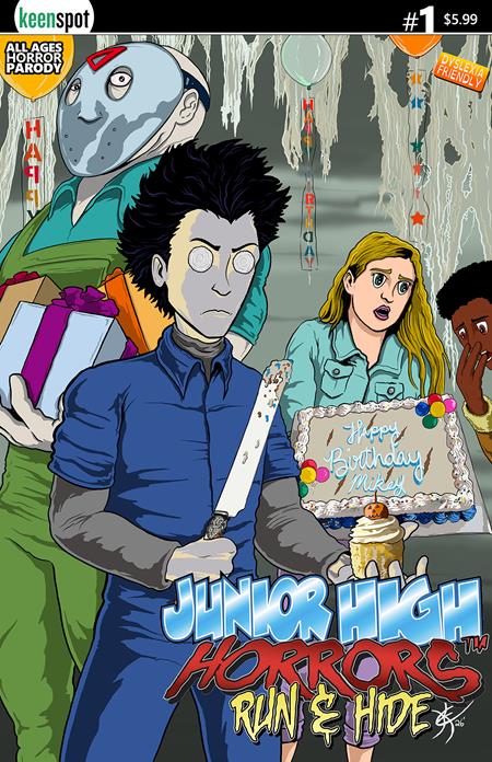 JUNIOR HIGH HORRORS RUN & HIDE #1