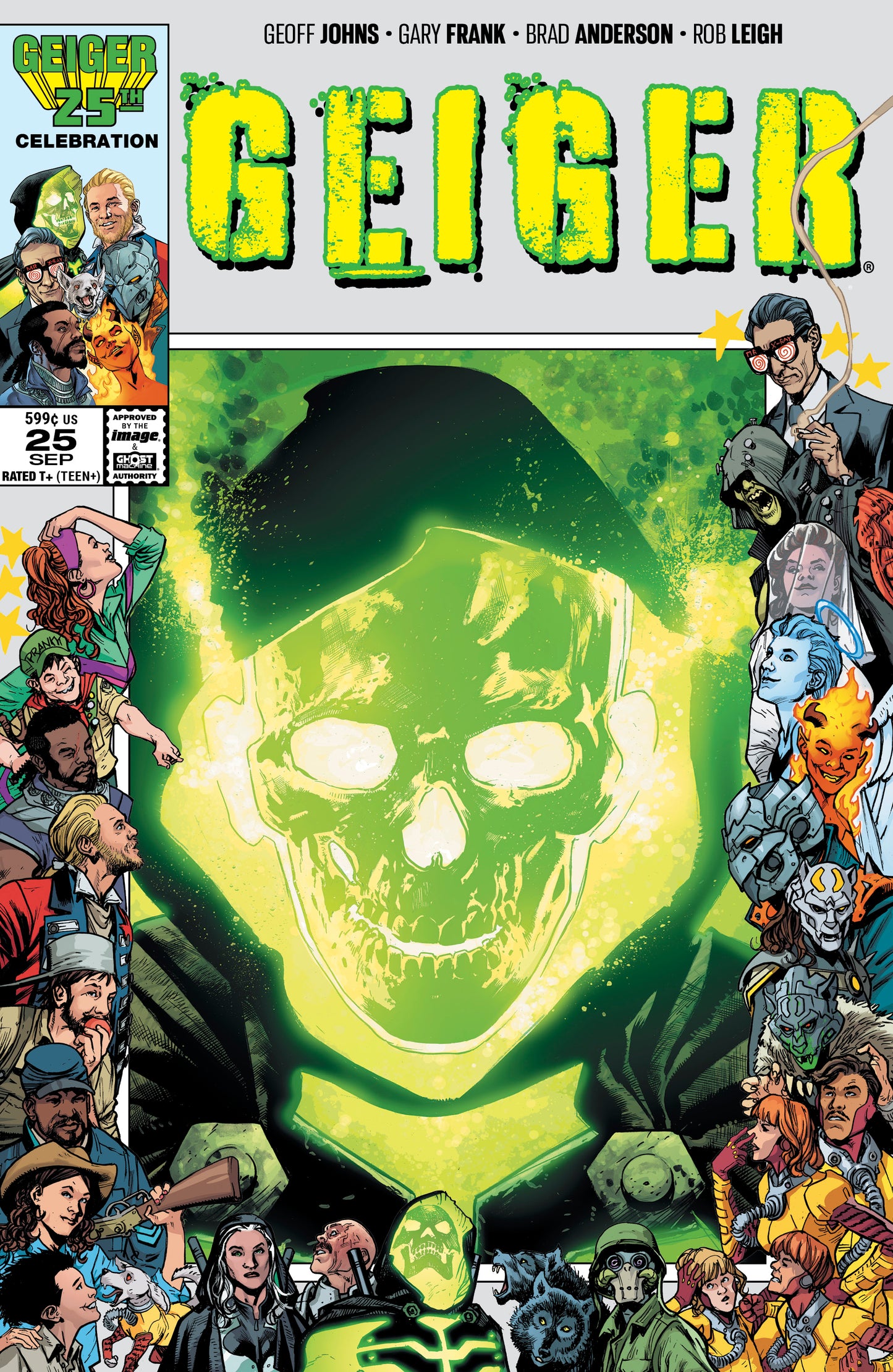 GEIGER #25 CVR B BRYAN HITCH & BRAD ANDERSON GEIGER #25 ANNIVERSARY VAR
