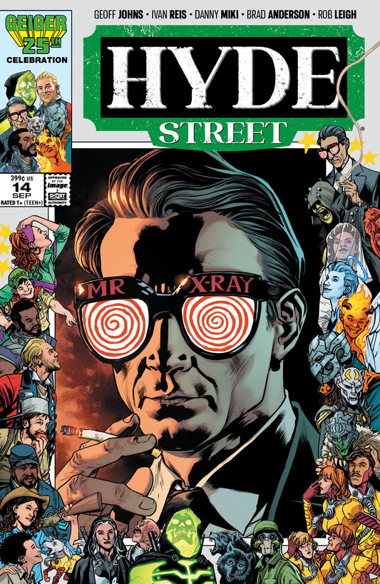 HYDE STREET #14 CVR C BRYAN HITCH & BRAD ANDERSON GEIGER #25 ANNIVERSARY VAR