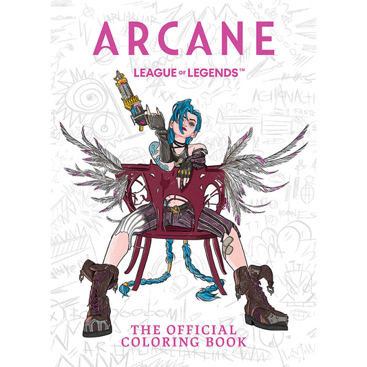 ARCANE TP THE OFFICIAL COLORING BOOK
