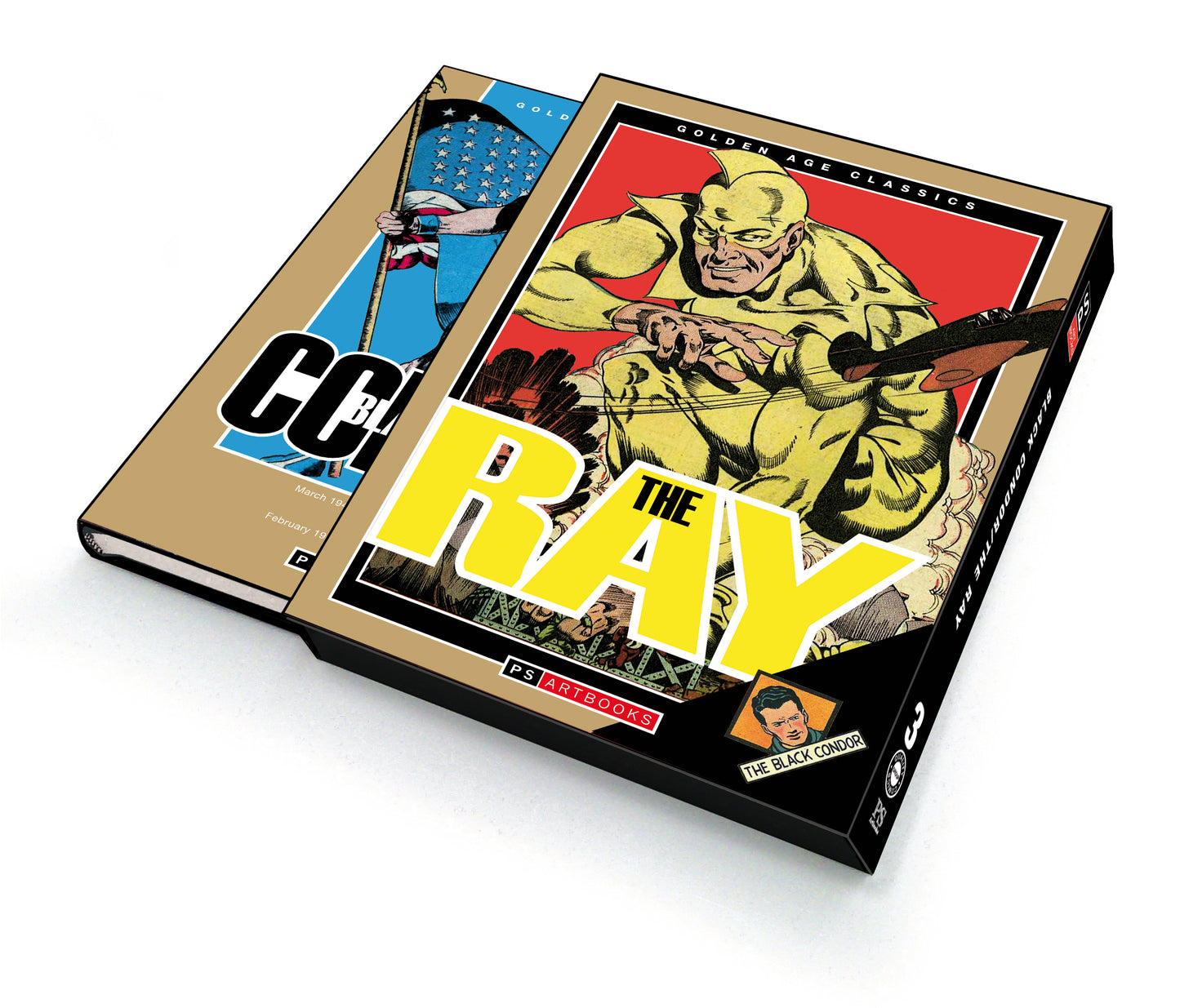 GOLDEN AGE CLASSICS BLACK CONDOR & THE RAY HC SLIPCASE EDITION VOL 03