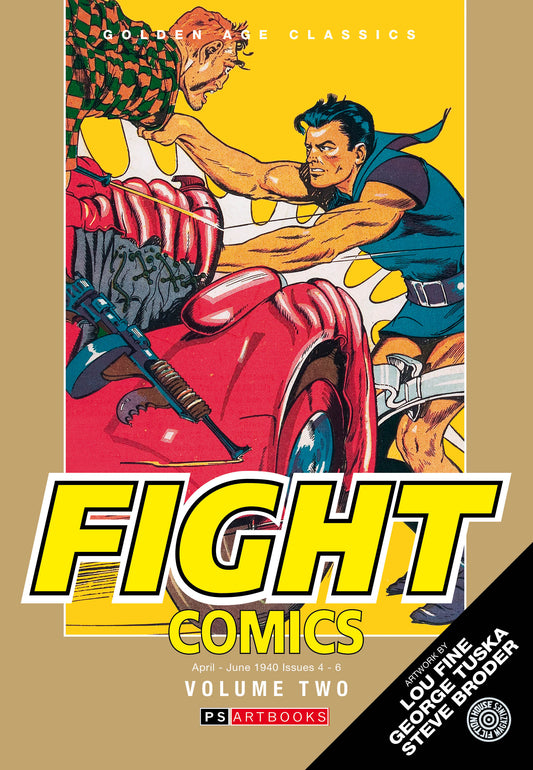 GOLDEN AGE CLASSICS FIGHT COMICS HC VOL 02 Previously Solicited thru Diamond Allocations May Occur