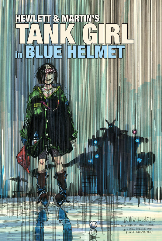TANK GIRL BLUE HELMET SUMMER SPECIAL #1 (ONE SHOT) CVR A JAMIE HEWLETT (MR) (09 Sep Release)