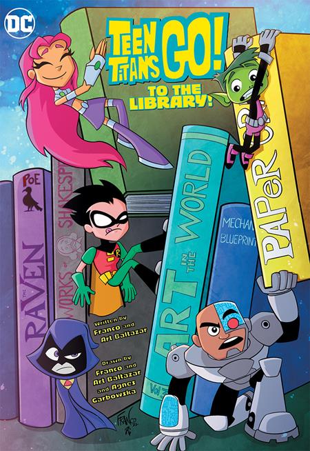TEEN TITANS GO TO THE LIBRARY TP (Backorder, Allow 4-5 Weeks)