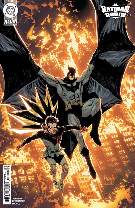 BATMAN AND ROBIN #14 CVR C YANICK PAQUETTE CARD STOCK VAR - Comicbookeroo