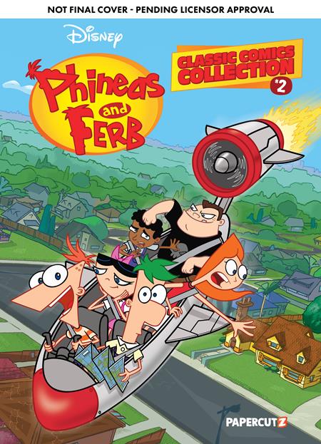 PHINEAS AND FERB CLASSIC COMICS COLLECTION HC VOL 2 (Backorder, Allow 4-5 Weeks)