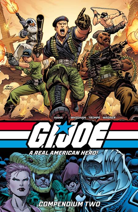 GI JOE A REAL AMERICAN HERO COMPENDIUM TP BOOK 02 ANDY KUBERT & LAURA MARTIN CVR (Backorder, Allow 4-5 Weeks)