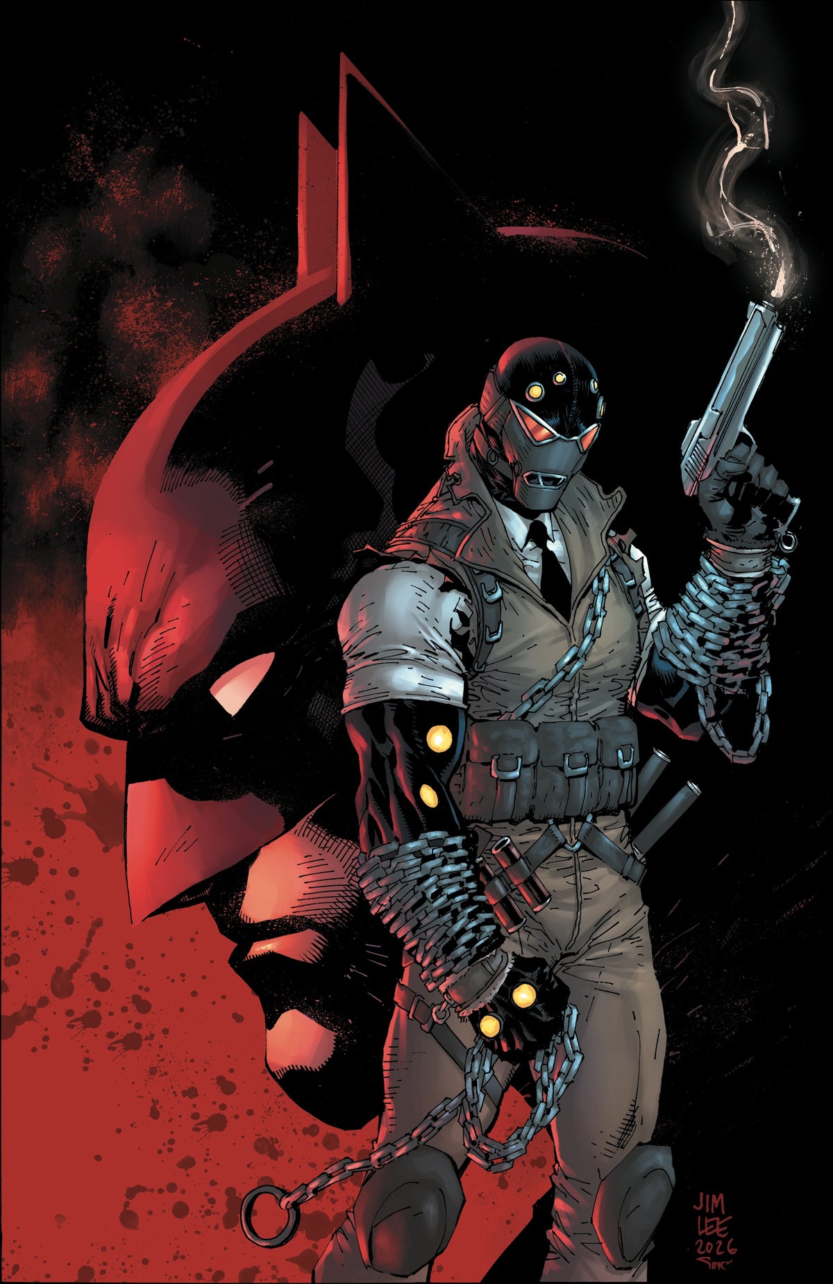 BATMAN #14 CVR K JIM LEE BUILDING BAD FOIL VAR