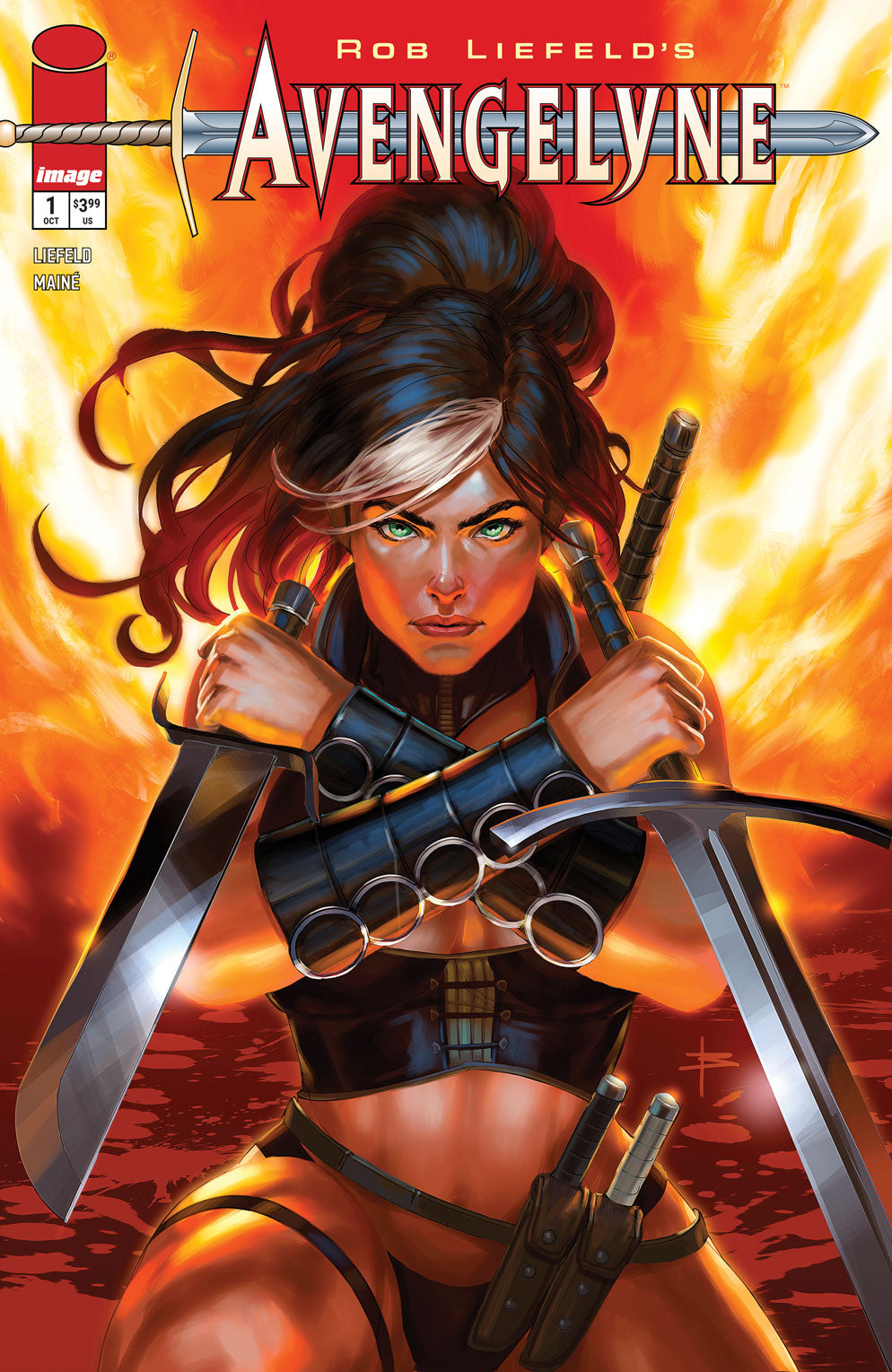 AVENGELYNE #1 CVR G BEN BRADI VAR (MR) | IMAGE COMICS | Comicbookeroo