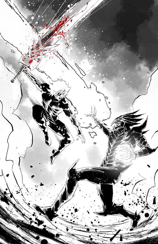 LOST FANTASY #13 CVR E LUCA CASALANGUIDA BLACK AND WHITE AND BLOOD VIRGIN CARDSTOCK VAR | IMAGE COMICS | Comicbookeroo