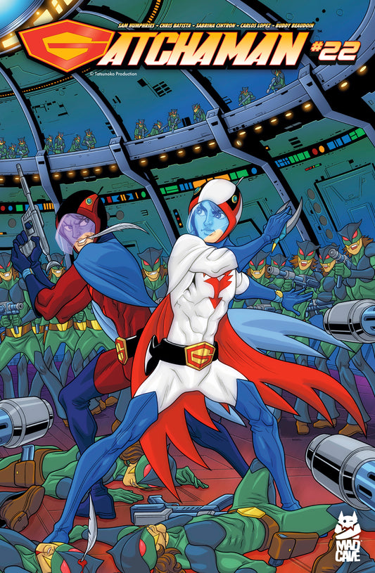 GATCHAMAN #22 CVR A CHRIS BATISTA SABRINA CINTRON | MAD CAVE STUDIOS | Comicbookeroo
