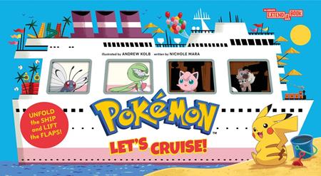 POKEMON ALL ABOARD HC LETS CRUISE (AN ABRAMS EXTEND A BOOK) (Backorder, Allow 4-5 Weeks)