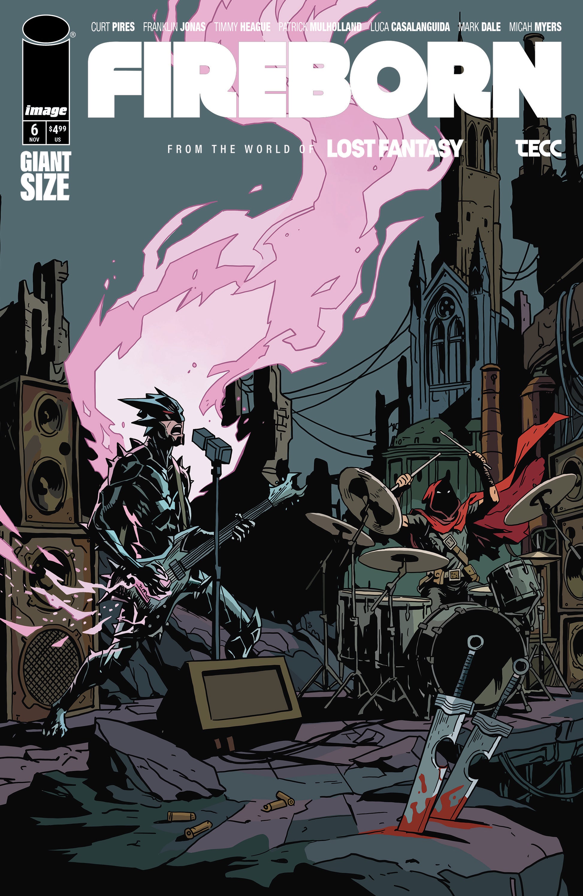 FIREBORN #6 CVR E EMMANUEL GERVASONI CARDSTOCK CONCERT VAR