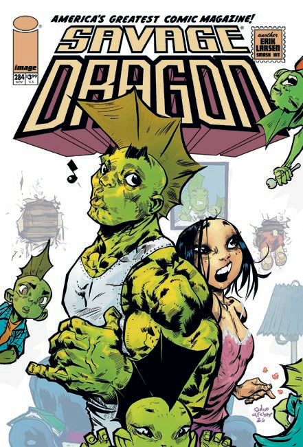 SAVAGE DRAGON #284 CVR C ADAM ARCHER VAR (MR) | IMAGE COMICS | Comicbookeroo