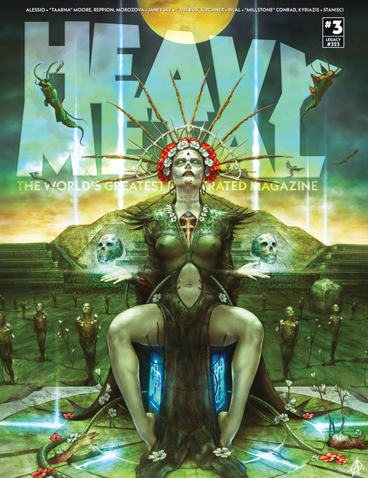 HEAVY METAL MAGAZINE HC #3 (MR) | MASSIVE PUBLISHING | Comicbookeroo