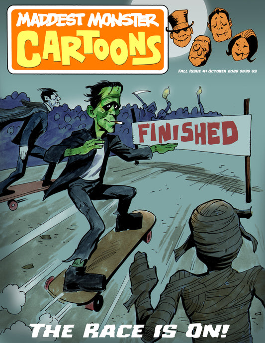 MADDEST MONSTER CARTOONS MAGAZINE #1 | MASSIVE PUBLISHING | Comicbookeroo