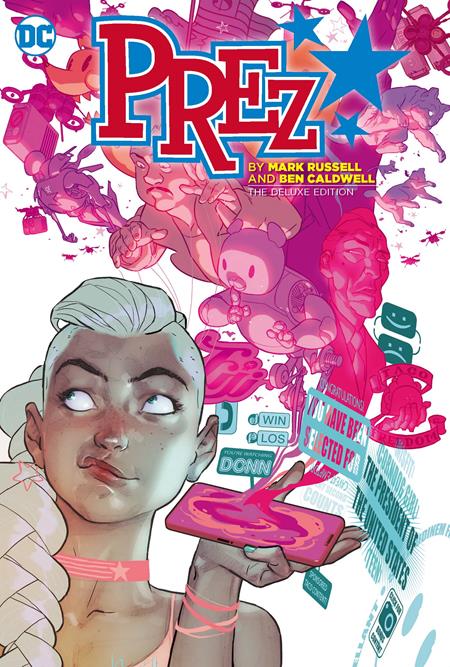 PREZ BY MARK RUSSELL AND BEN CALDWELL THE DELUXE EDITION HC (18 Feb Release) - Comicbookeroo