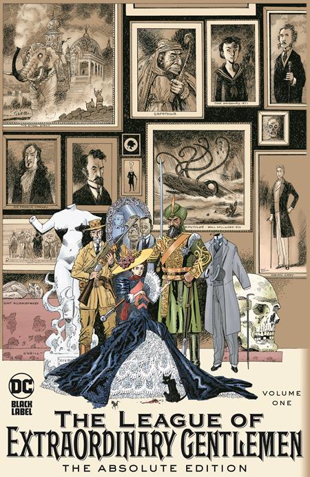 LEAGUE OF EXTRAORDINARY GENTLEMEN HC VOL 01 THE ABSOLUTE EDITION (2025 EDITION) (MR) (24 Jun Release) - Comicbookeroo