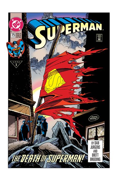 SUPERMAN #75 FACSIMILE EDITION CVR A DAN JURGENS (Backorder, Allow 4-5 Weeks)