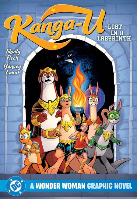 KANGA-U LOST IN A LABYRINTH A WONDER WOMAN GRAPHIC NOVEL TP (Backorder, Allow 4-5 Weeks)
