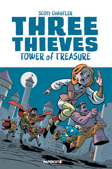 THREE THIEVES HC VOL 01 TOWER OF TREASURE (Backorder, Allow 4-5 Weeks)