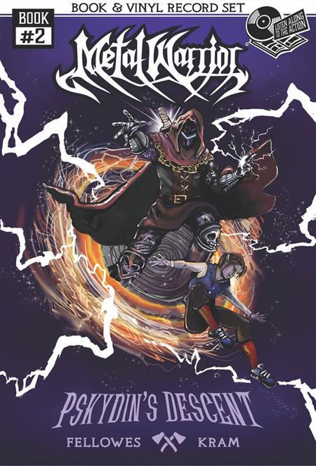 METAL WARRIOR TP #02 PSYKDINS DESCENT WITH 7 INCH VINYL (Backorder, Allow 4-5 Weeks)