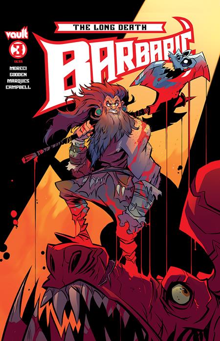 BARBARIC THE LONG DEATH #3 (OF 3) CVR B BRETT BEAN VAR (15 Apr Release)