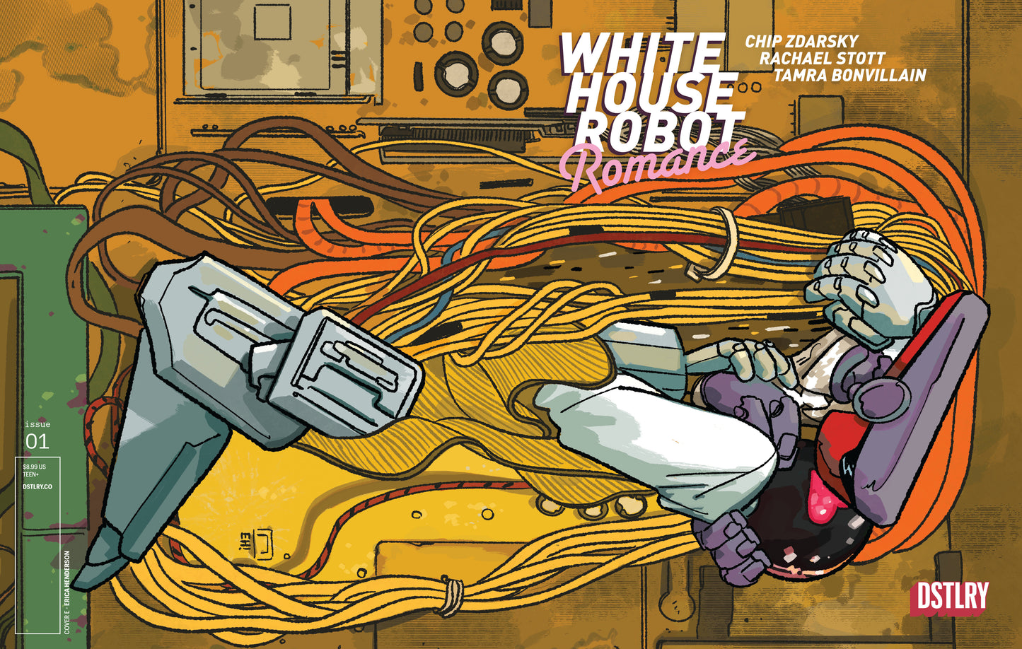WHITE HOUSE ROBOT ROMANCE #1 CVR E REDACTED (Backorder, Allow 4-5 Weeks)