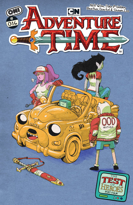 ADVENTURE TIME (2025) #16 CVR B JOHN P GOLDEN VAR (19 Aug Release)