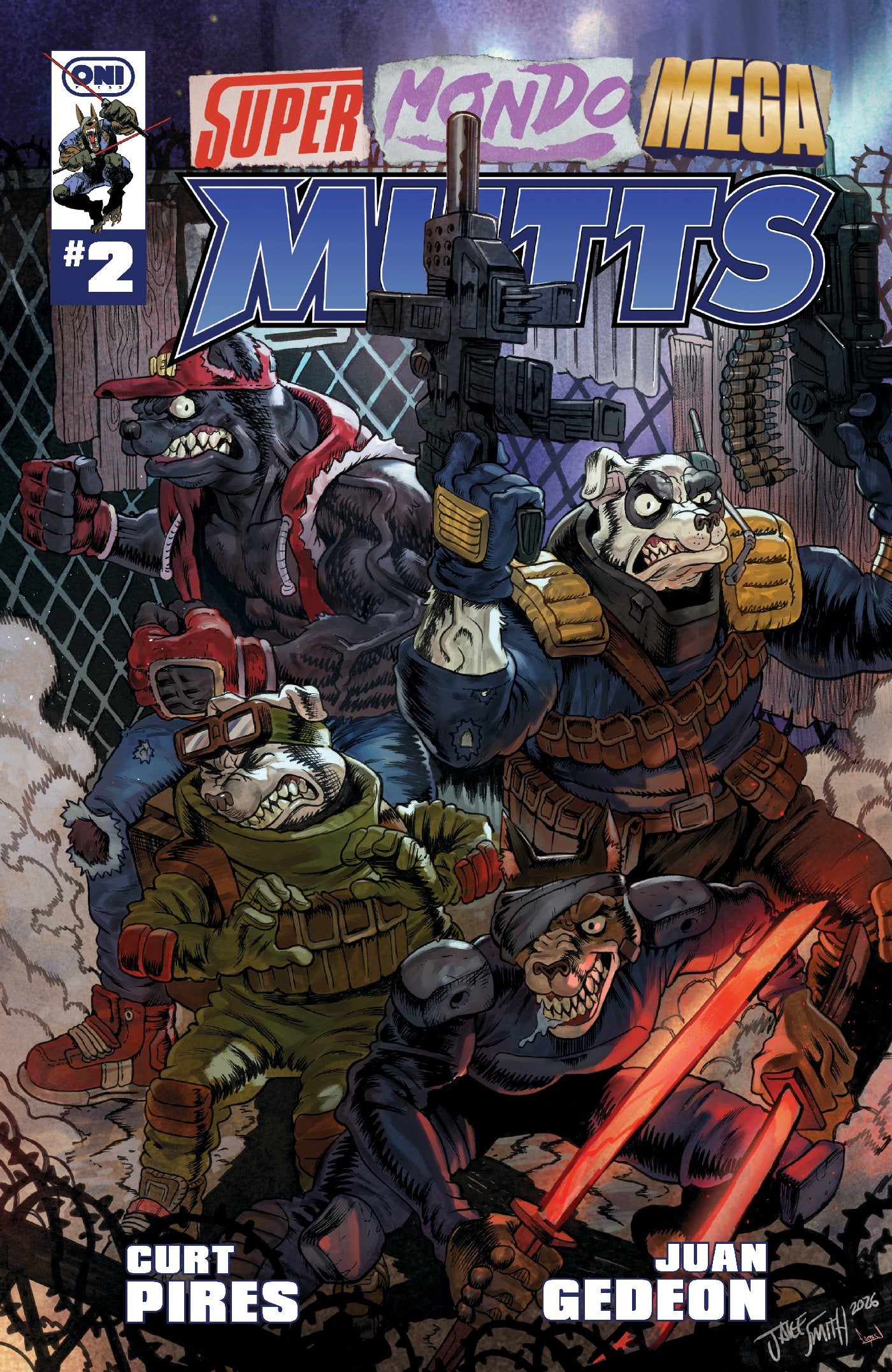 SUPER MONDO MEGA MUTTS #2 (OF 4) CVR D JAKE SMITH VAR (26 Aug Release)