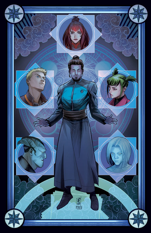 VALIANT BEYOND ALL NEW HARBINGER #8 (OF 3)--RISEN #2 VAR B (SABBATINI TAROT CARD VAR) (05 Aug Release)