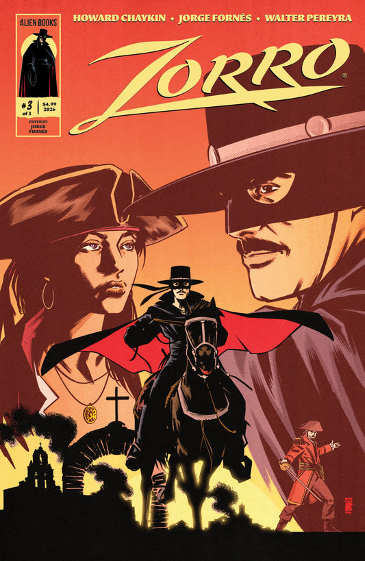 ZORRO #3 COVER A (FORNÉS) (12 Aug Release)