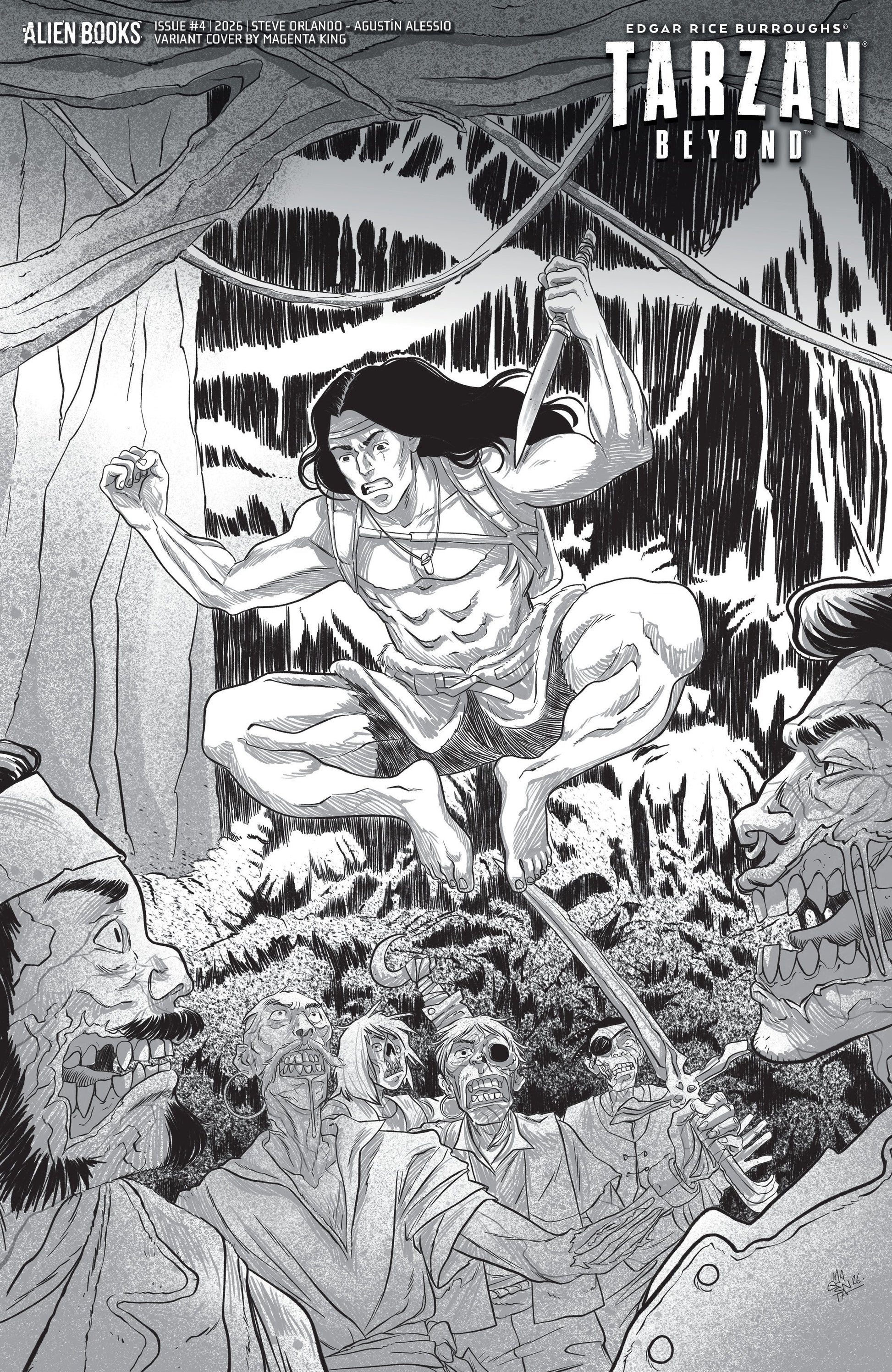 TARZAN BEYOND #4 VAR D