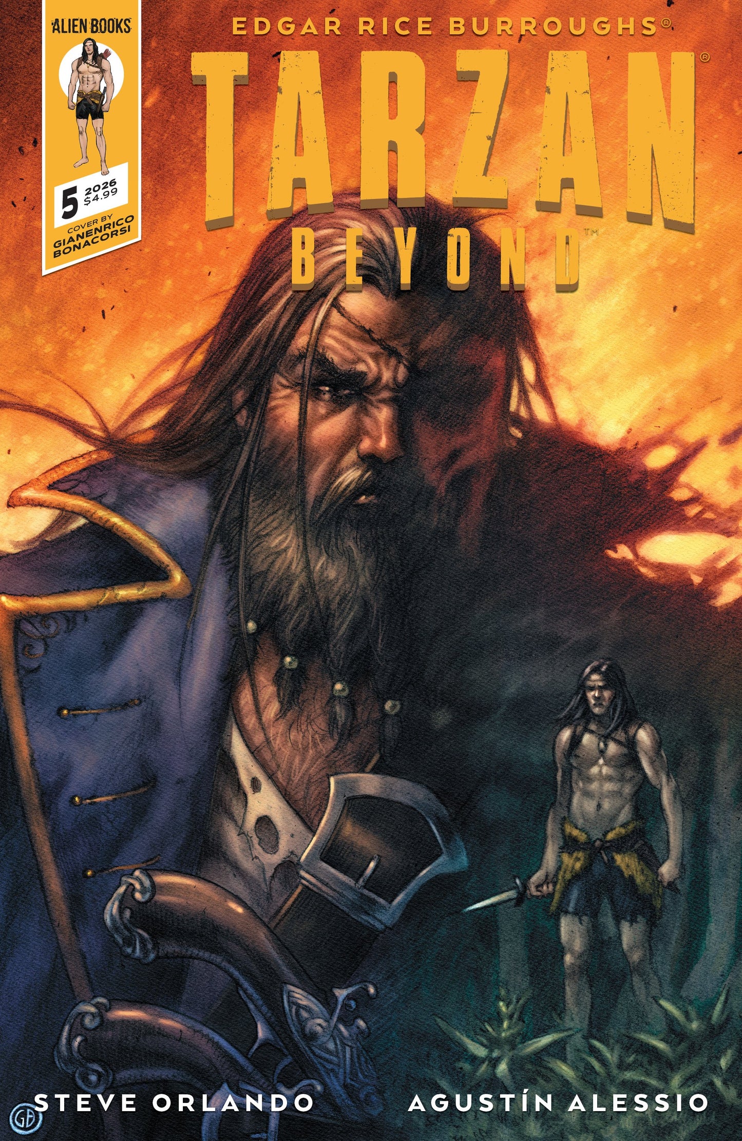 TARZAN BEYOND #5 VAR C