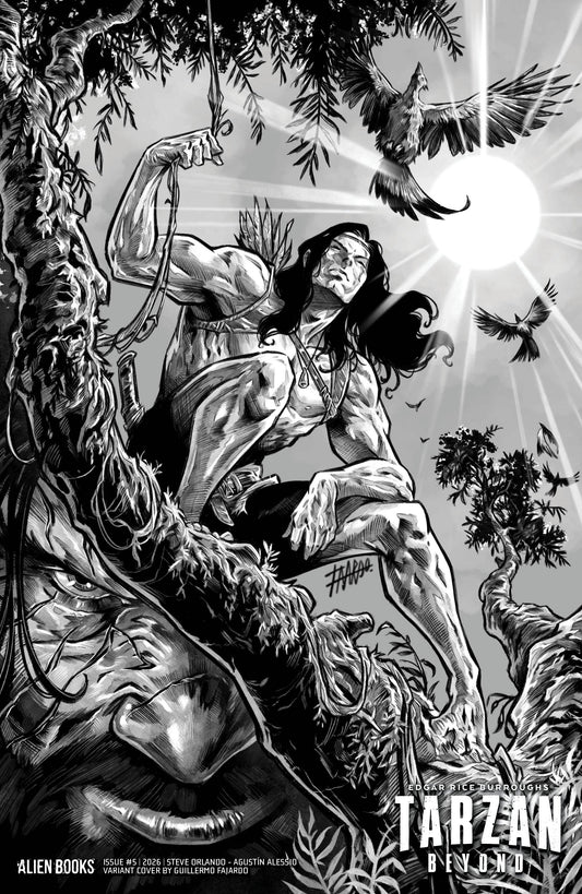 TARZAN BEYOND #5 VAR D (FAJARDO B&W)
