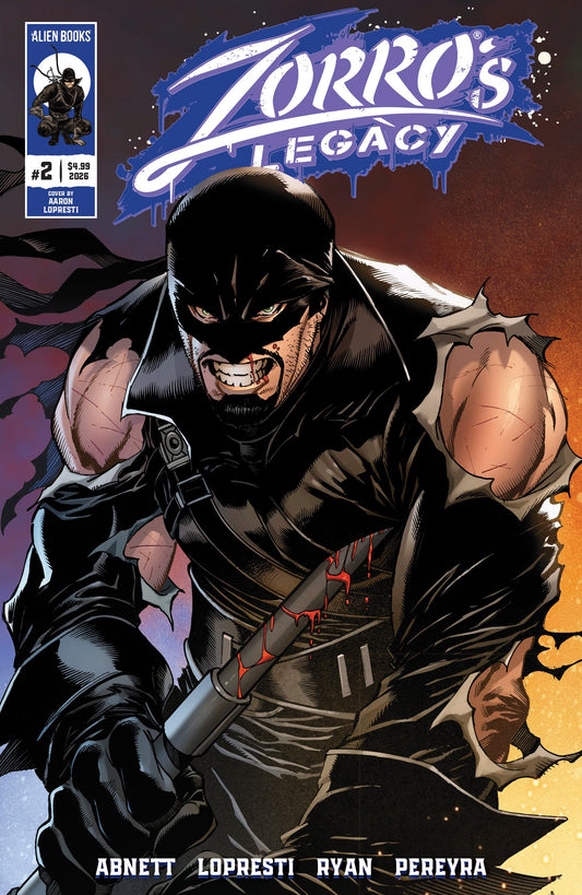 ZORRO'S LEGACY #2 COVER A (LOPRESTI) (19 Aug Release)