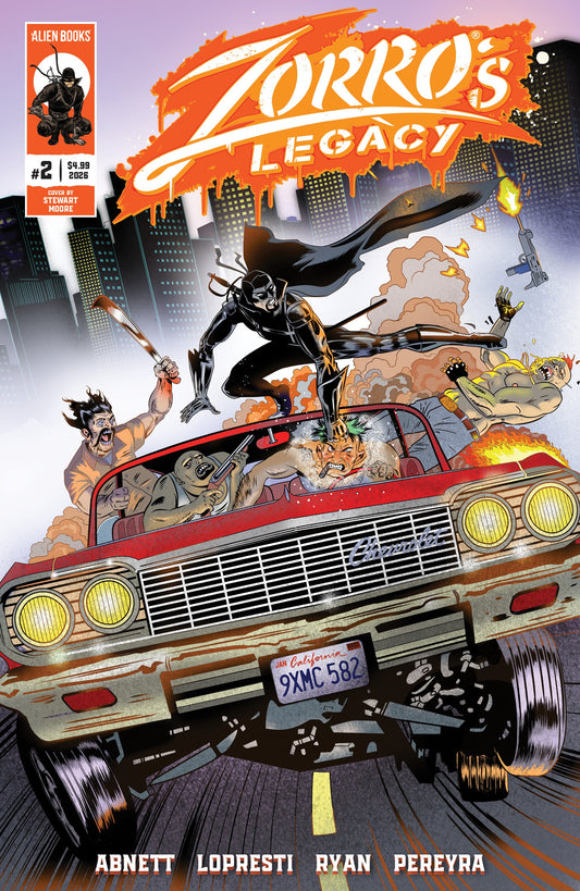 ZORRO'S LEGACY #2 VAR B (MOORE) (19 Aug Release)
