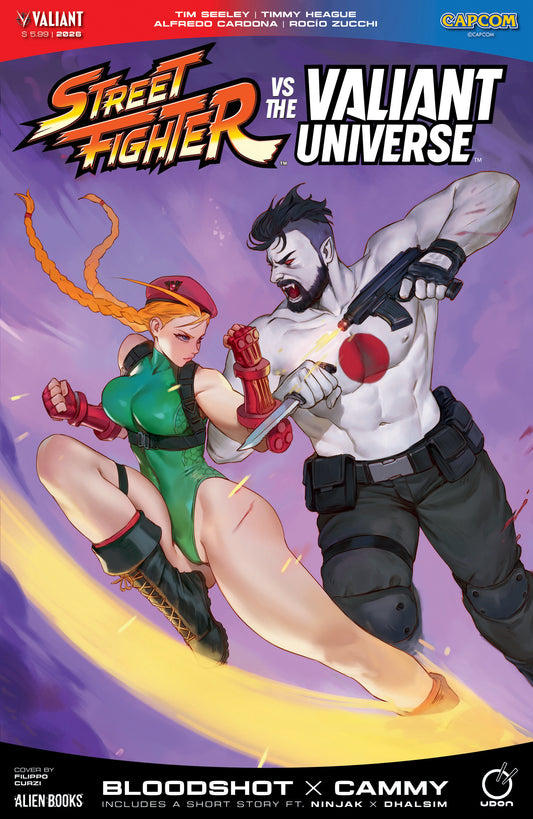 STREET FIGHTER VS. THE VALIANT UNIVERSE SPECIAL COVER A (29 Jul Release)