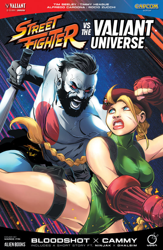 STREET FIGHTER VS. THE VALIANT UNIVERSE SPECIAL VAR C (ITRI) (29 Jul Release)