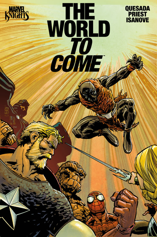 MARVEL KNIGHTS THE WORLD TO COME #5 (OF 6) GIUSEPPE CAMUNCOLI VAR (Backorder, Allow 4-5 Weeks)