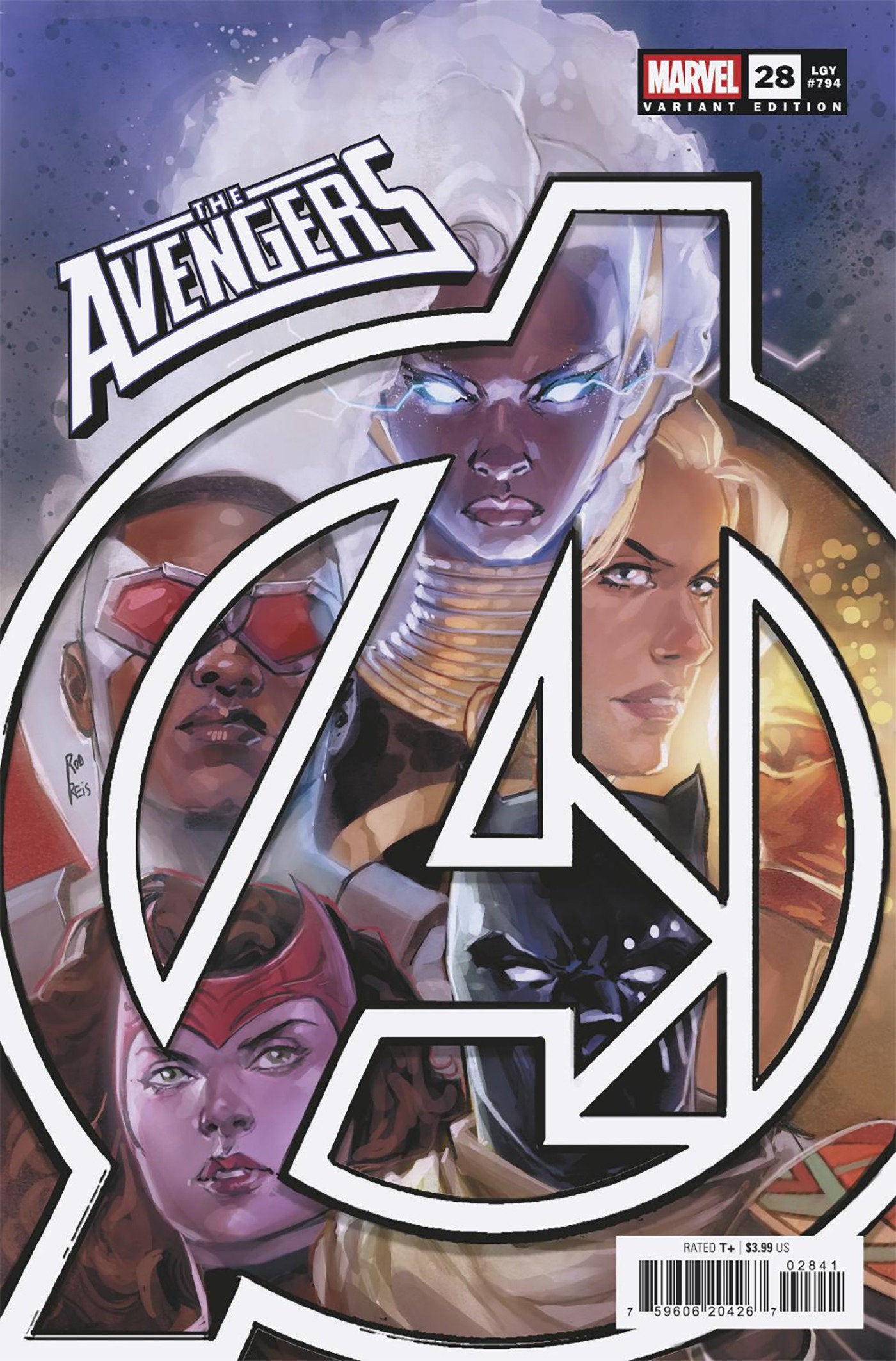 AVENGERS #28 ROD REIS VAR (Backorder, Allow 4-5 Weeks)