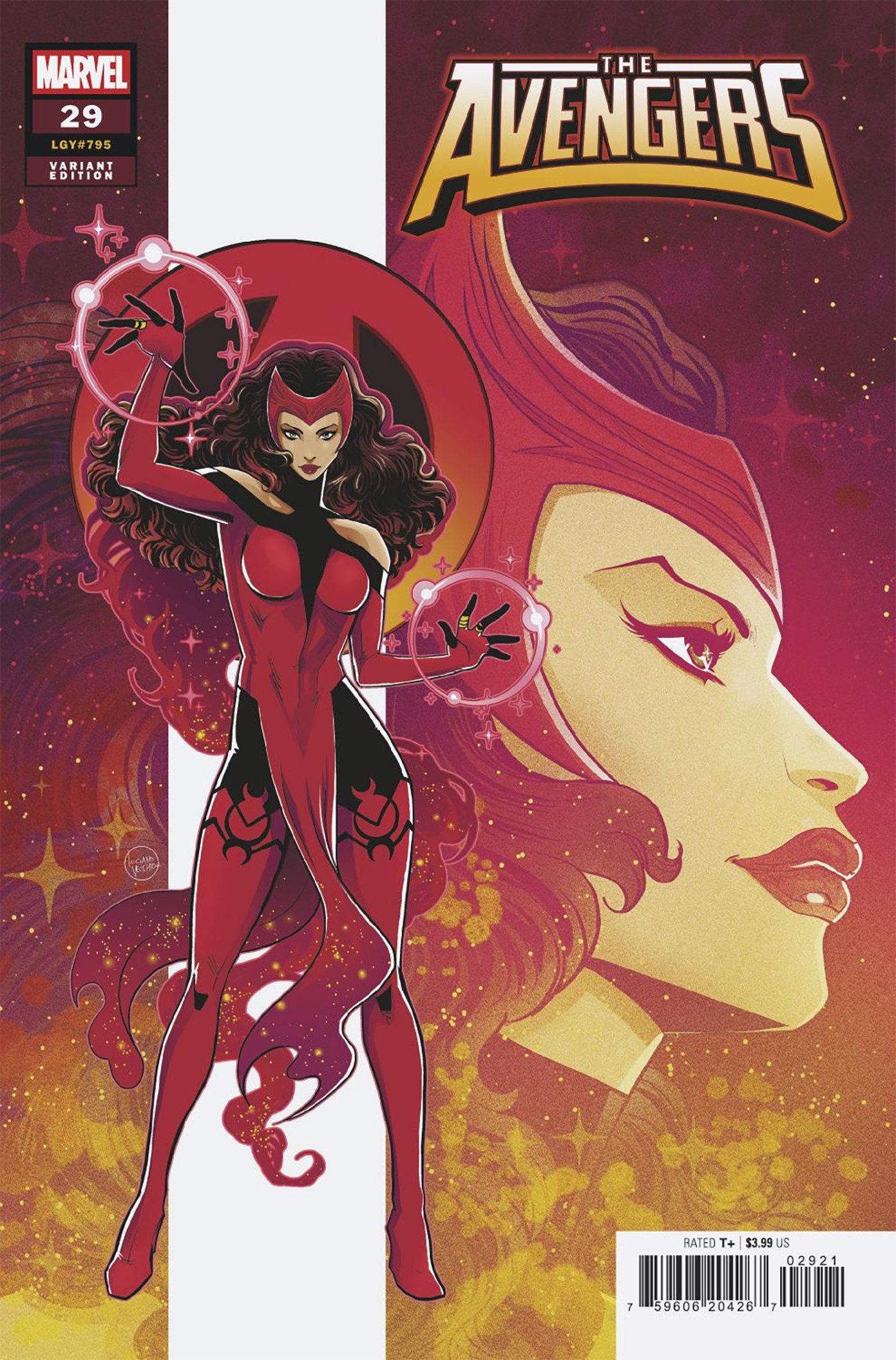 AVENGERS #29 LUCIANO VECCHIO SCARLET WITCH VAR (Backorder, Allow 4-5 Weeks)