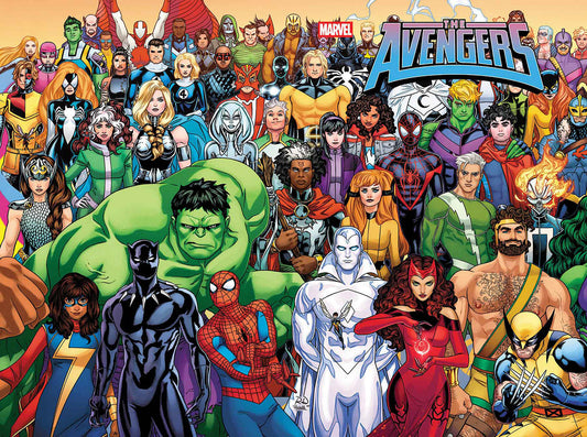 AVENGERS #34 800TH ISSUE WRAPAROUND COVER (Backorder, Allow 4-5 Weeks)