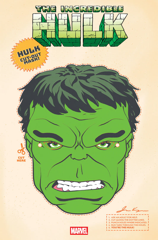 INCREDIBLE HULK #29 RETRO HALLOWEEN MASK VAR (Backorder, Allow 4-5 Weeks)