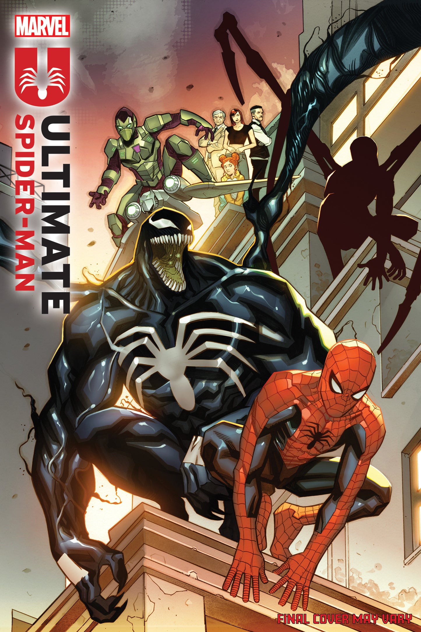ULTIMATE SPIDER-MAN #24 DAVID MESSINA HEROES VAR (Backorder, Allow 4-5 Weeks)