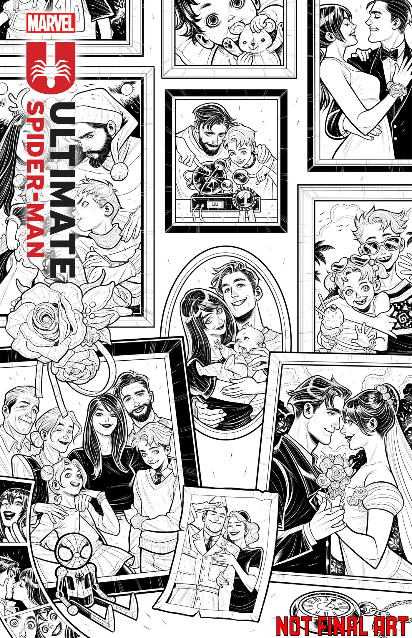 ULTIMATE SPIDER-MAN #24 ELIZABETH TORQUE VAR (Backorder, Allow 4-5 Weeks)