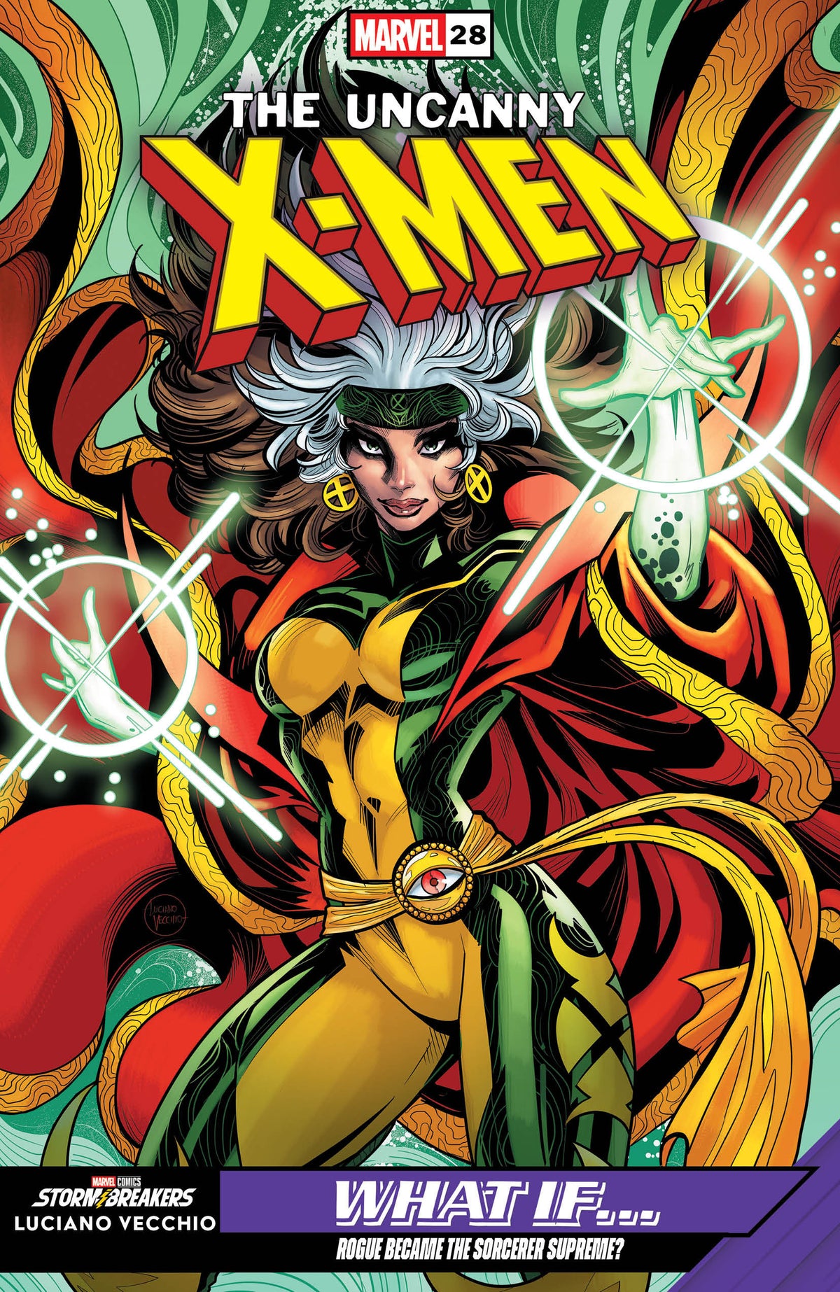 UNCANNY X-MEN #28 LUCIANO VECCHIO WHAT IF...? VAR (Backorder, Allow 4-5 Weeks)