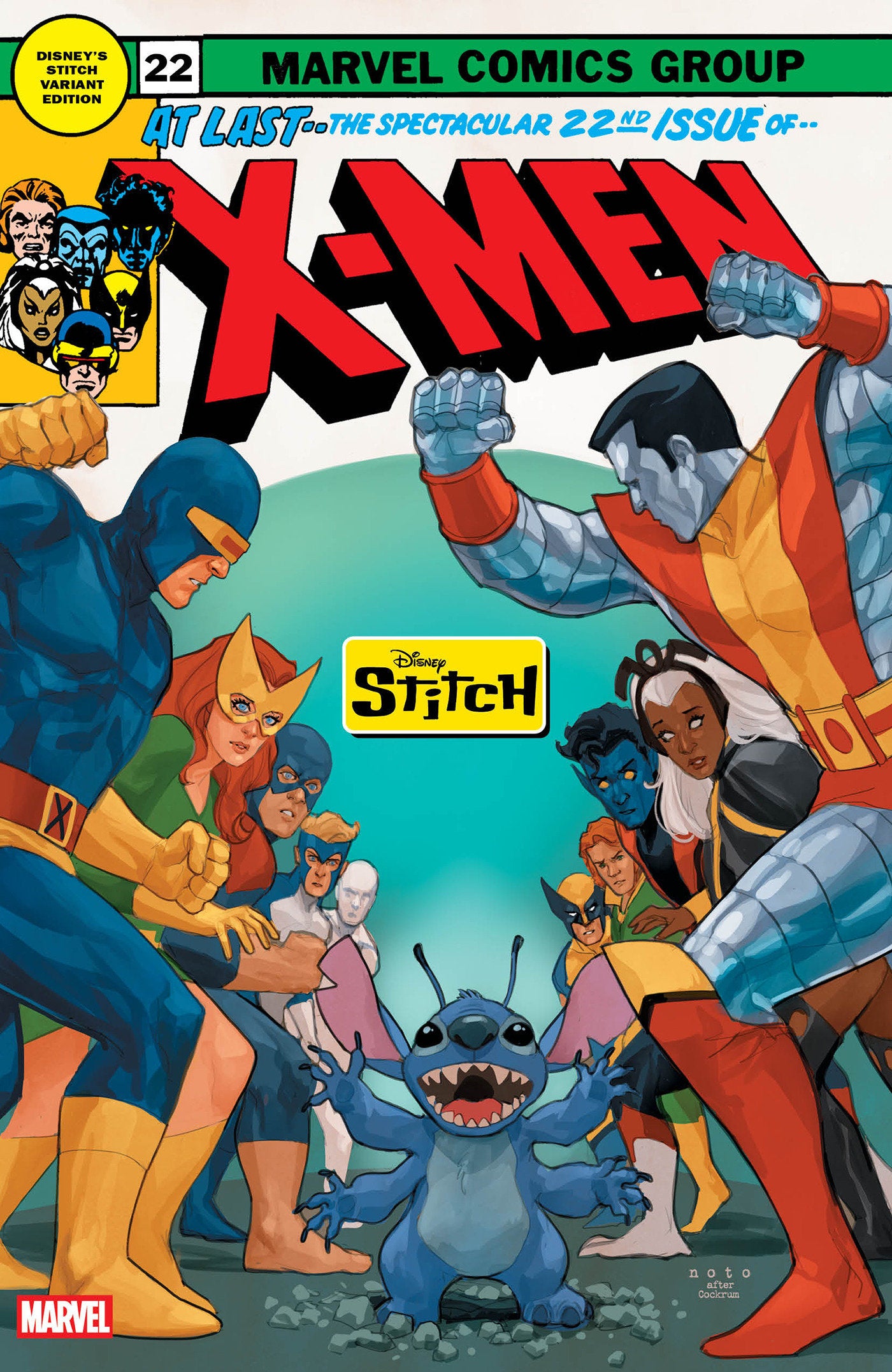 X-MEN #22 PHIL NOTO DISNEY STITCH VAR (Backorder, Allow 4-5 Weeks)